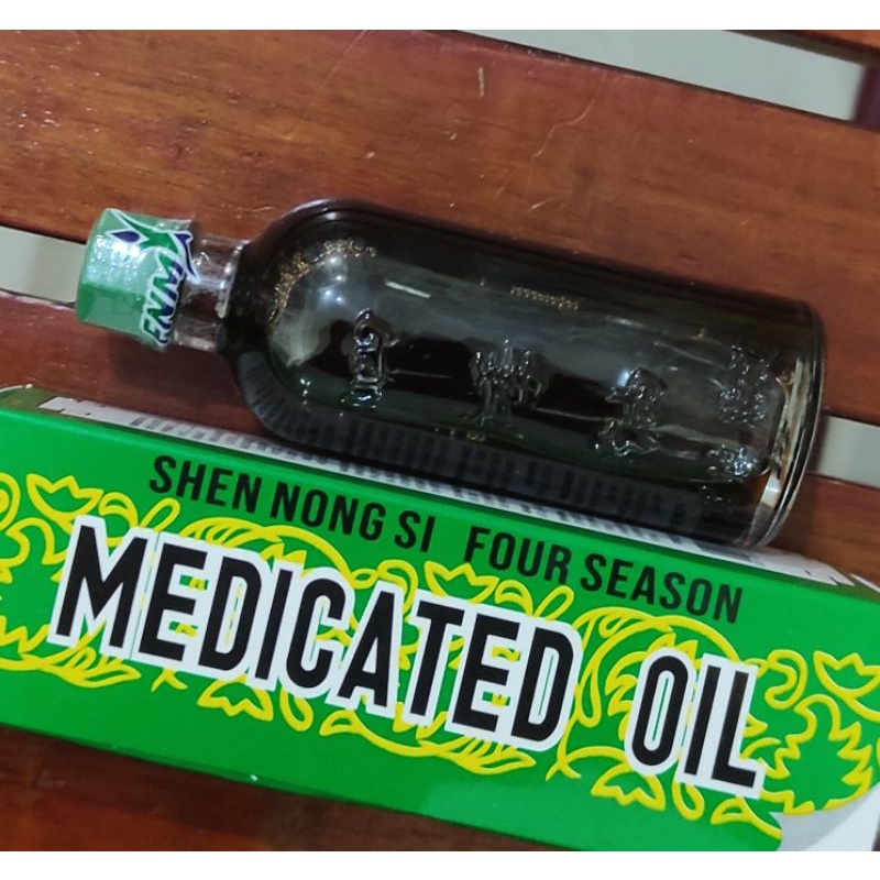 Medicated Oil 40 ML / Minyak 4 Musim / Pusing / Sakit Kepala / Minyak Urut