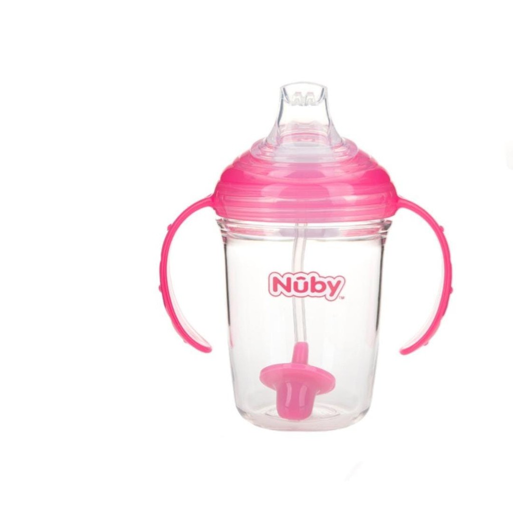 Nuby Tritan Spout With Straw 240ml - 10568