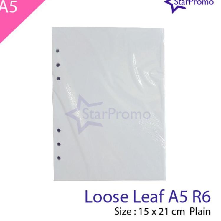 

Q86 유 Loose leaf A5 Ring 6 icツ [Ready Stok]