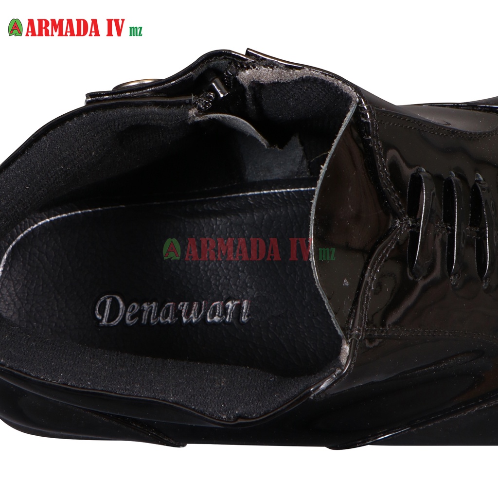 Sepatu Pdh DENAWARI POLKI Tinggi Flat