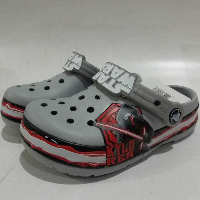 Sandal crocs anak starwars light news murah