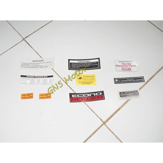 20+ Inspirasi Posisi Stiker Pelengkap Honda C700 Original ...