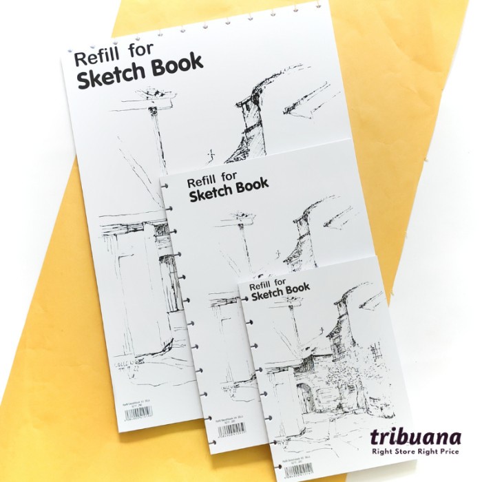 

Sketsagambar- Lyra Refill Sketch Book A5/ Isi Sketchbook Lyra - 9211250 -Buku-Gambar-Sketsa.