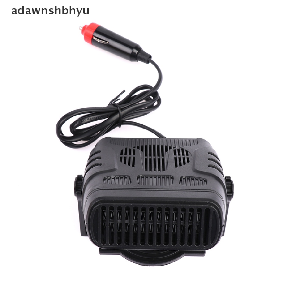 Adawnshbhyu 12V /24V Portable Car Heater Heating Fan Kaca Depan Defogging Demister Defroster