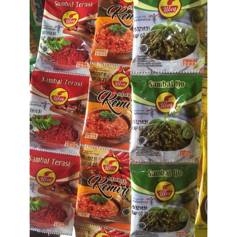 

sambal terasi / sambal ijo / sambal kemiri