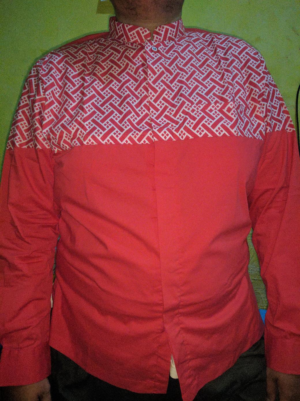 Kemeja Batik Pria/cowok Ukuran Besar - Jumbo - Big Size - Xxxxxl (bah232)