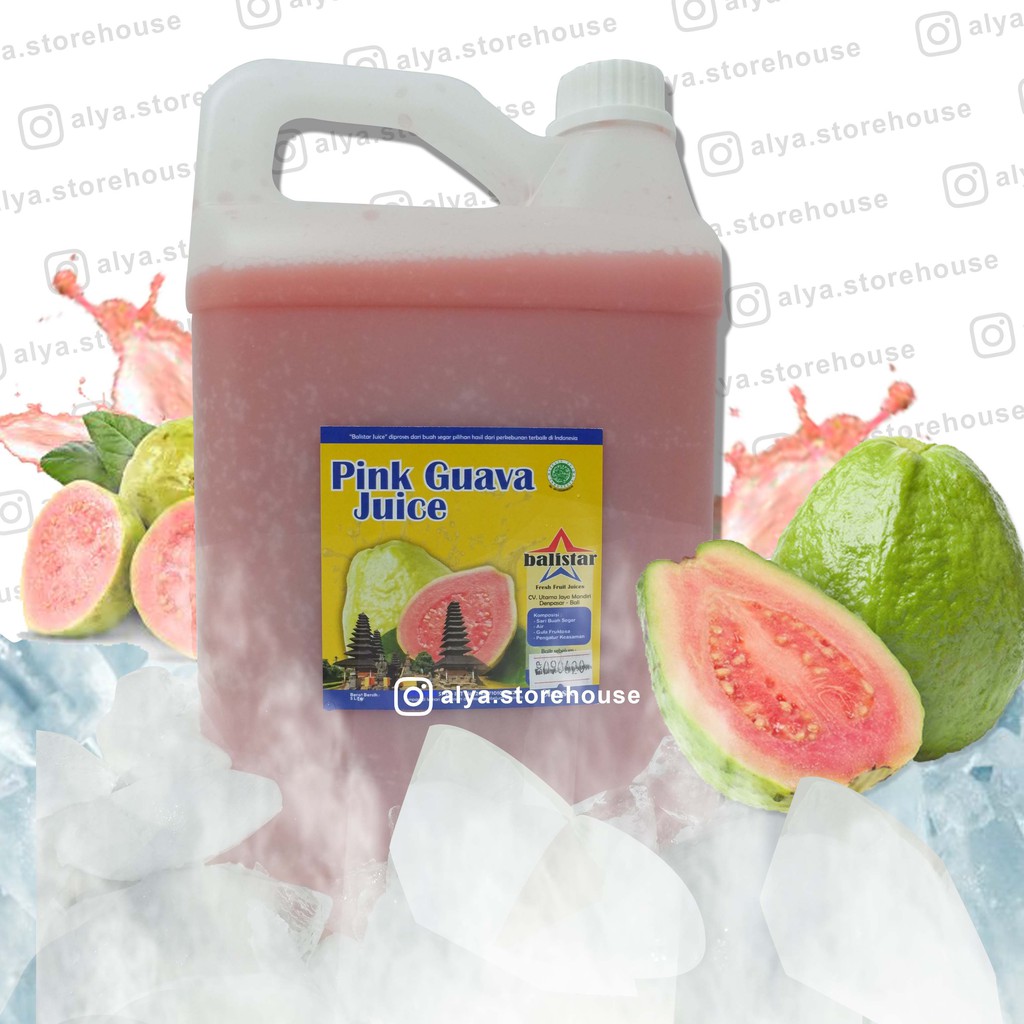 

Fresh Juice BALISTAR GUAVA (5 Liter)