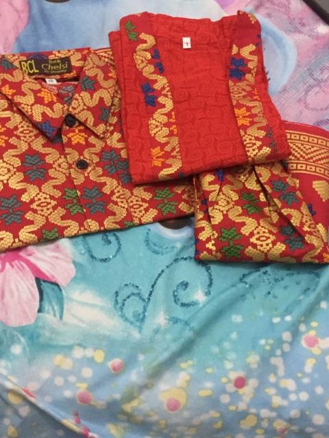 Batik Anak/ Baju Anak/ Baju Batik/ Seragam Sekolah/hem Batik Anak