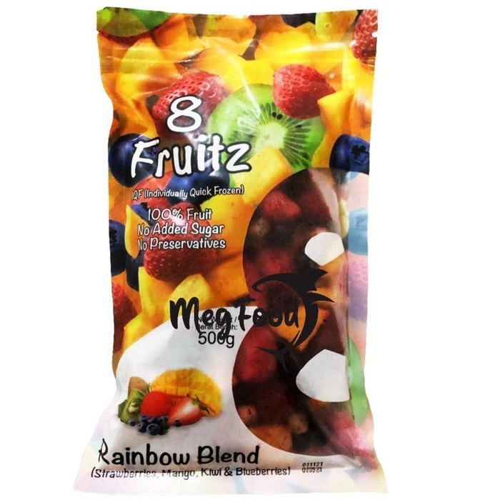

8 Fruitz Frozen Rainbow mix 500Gram