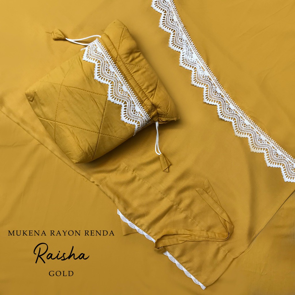 MUKENA BALI TASIK - MUKENA RENDA DEWASA RAISHA