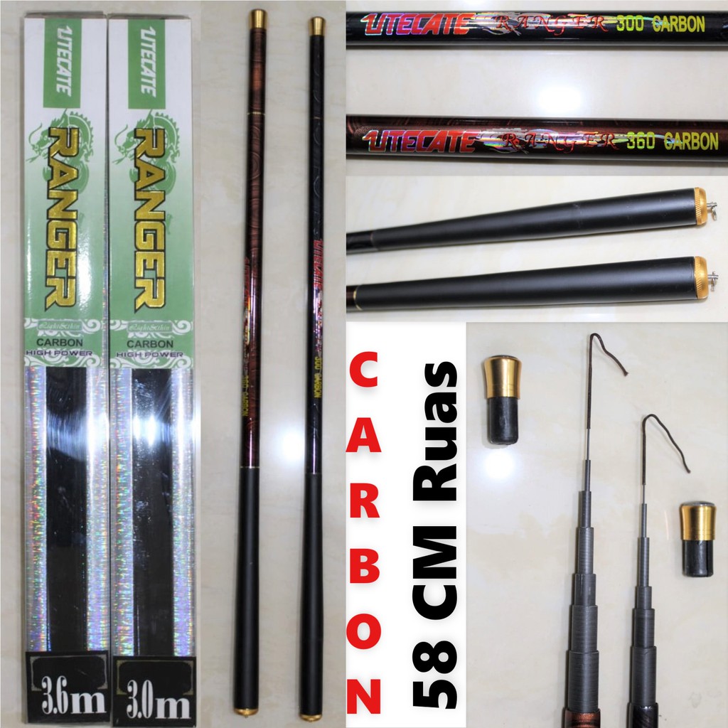 Joran Pole CARBON Utecate RANGER Carbon