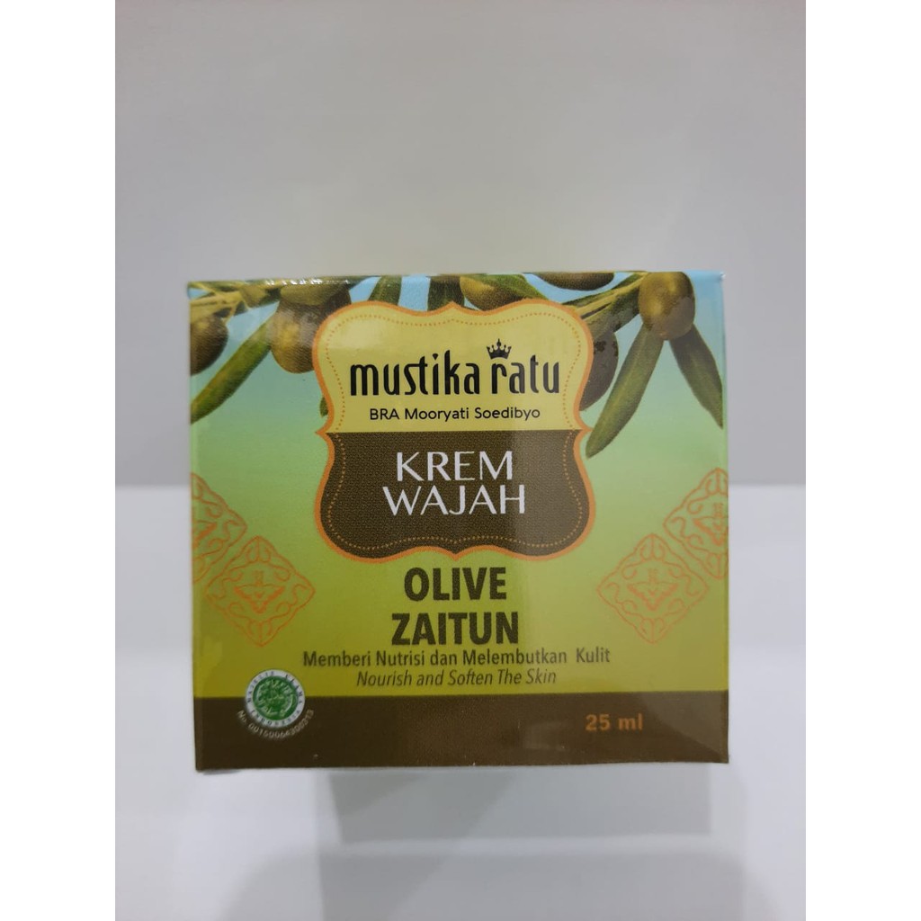 MUSTIKA RATU CREAM ZAITUN 25ML