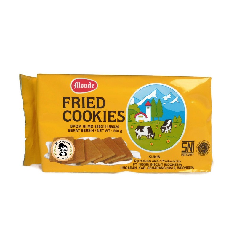 MONDE FRIED COOKIES 200 GR