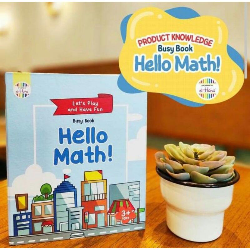 

Hello Math Busy Book by Elhana , Buku Aktivitas Permainan Anak