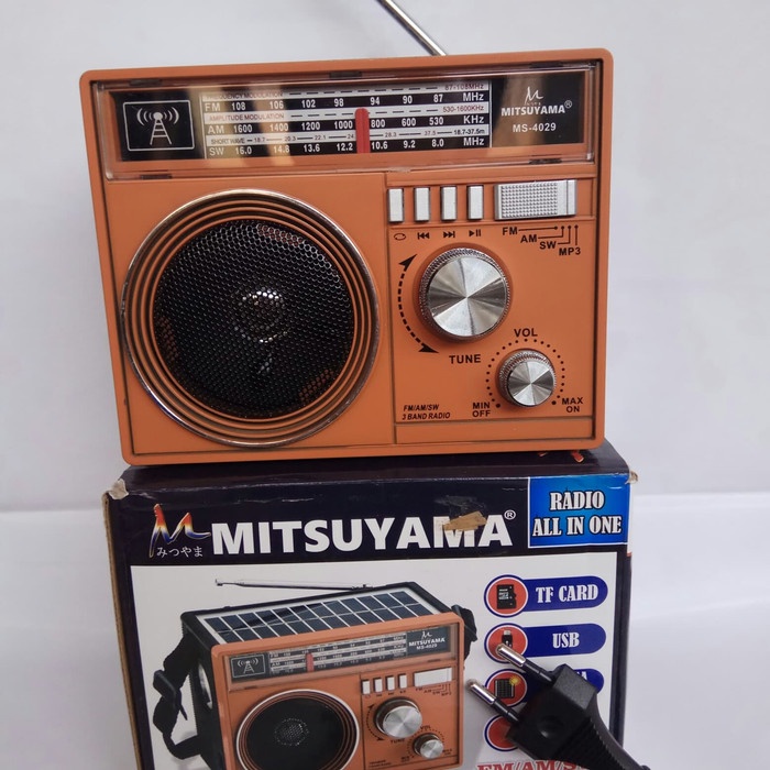 enjtbg0 Radio Jadul Am Fm Speaker Usb Mp3 Player Rodja Rg5A4Ed