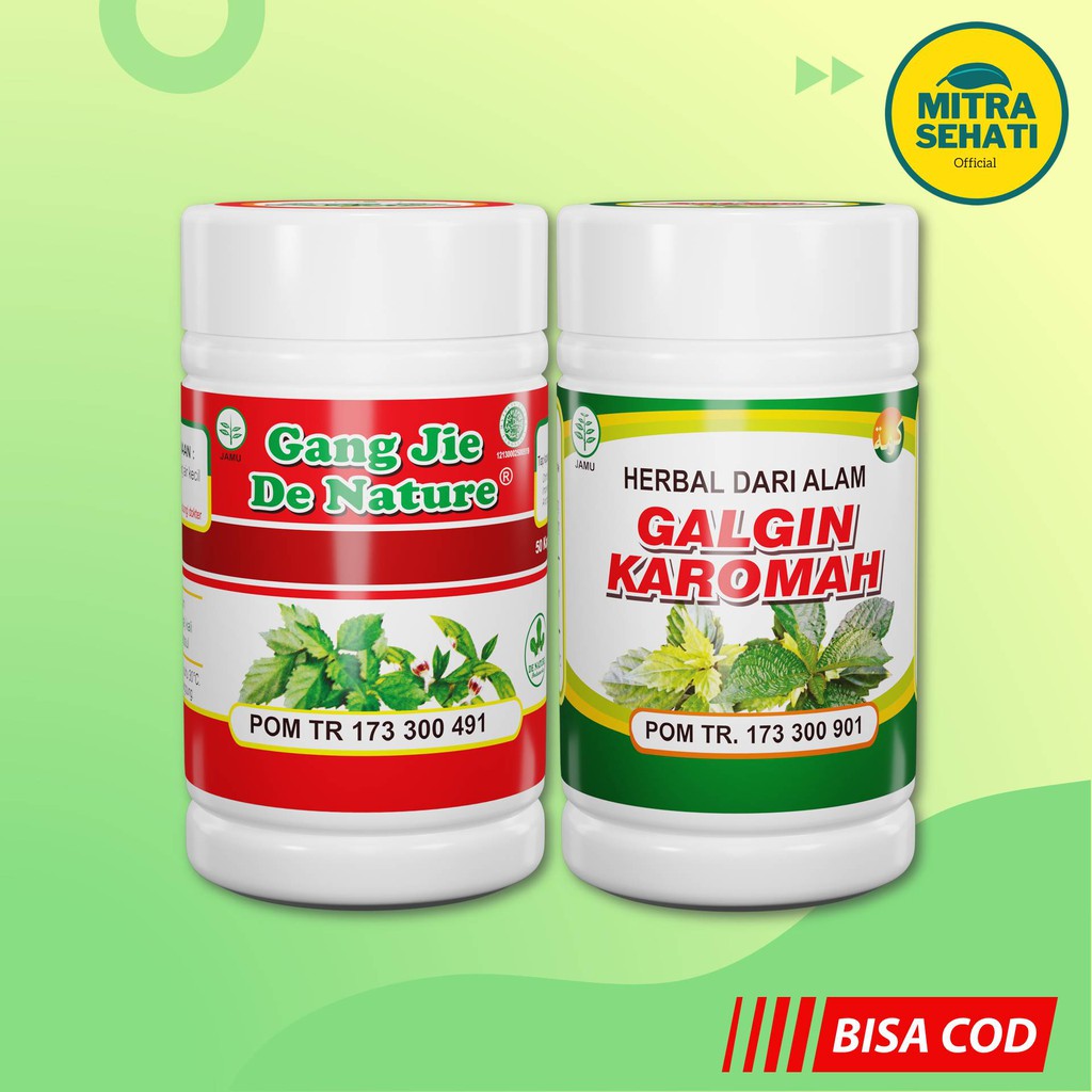 (ORIGINAL) OBAT BATU GINJAL, KENCING BATU - GALGIN & GANG JIE DE NATURE