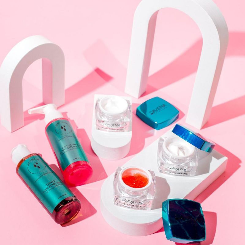 DAVIENA SKINCARE ACNE SERIES |PAKET JERAWAT| OBAT BOPENG