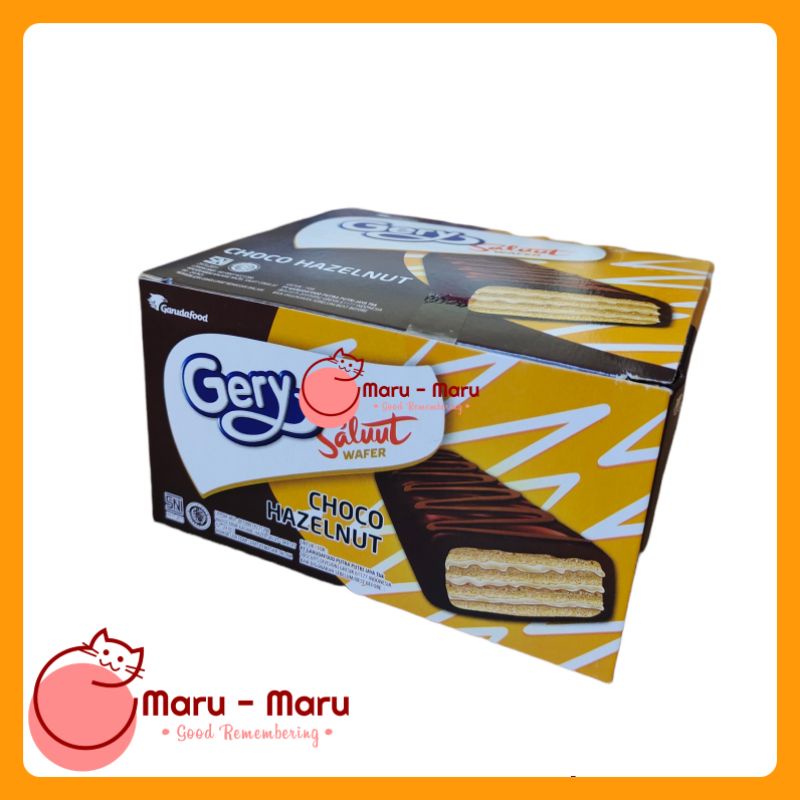 

Gery Saluut Wafer Choco Hazelnat isi 24pcs