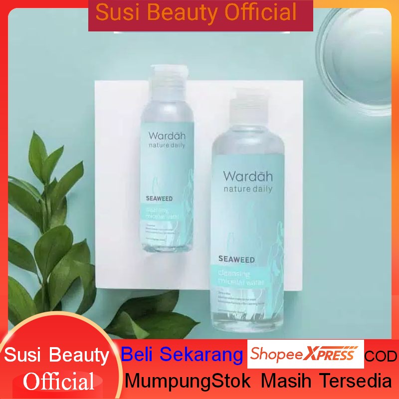 

Wardah Nature Daily Seaweed Cleansing Micellar Water