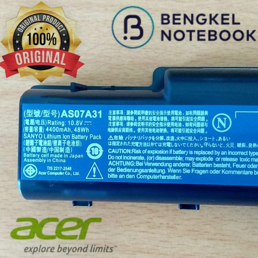 Baterai Acer Aspire 4720 2930 4230 4310 4736 AS07A51 AS07A42 Original