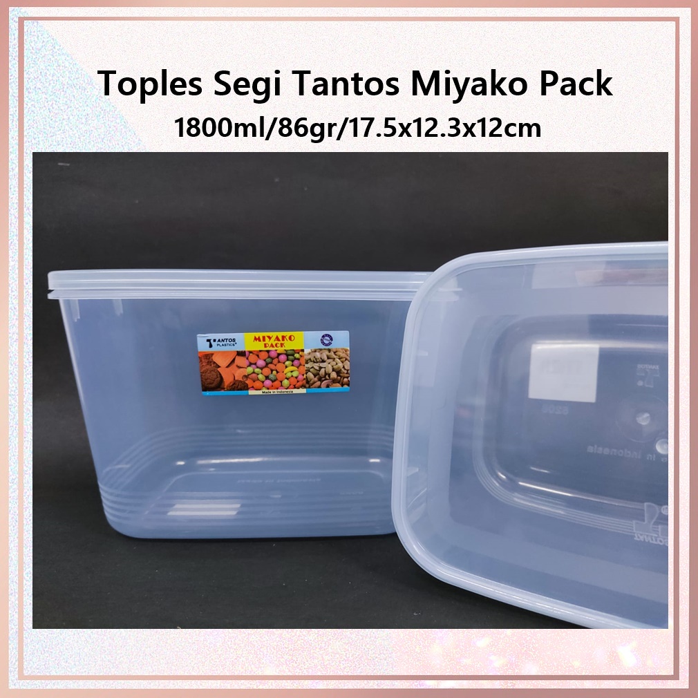 Toples Segi Tantos Miyako Pack 1800ml