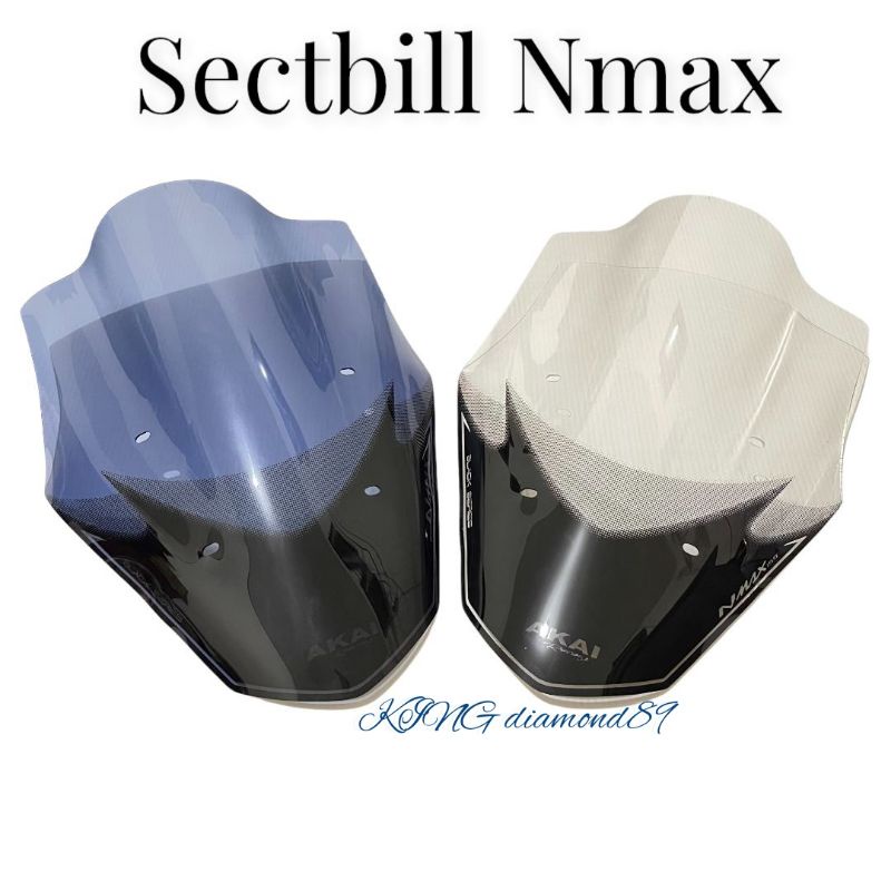 Winshield Nmax Tameng kaca Tameng Depan Nmax model sectbill