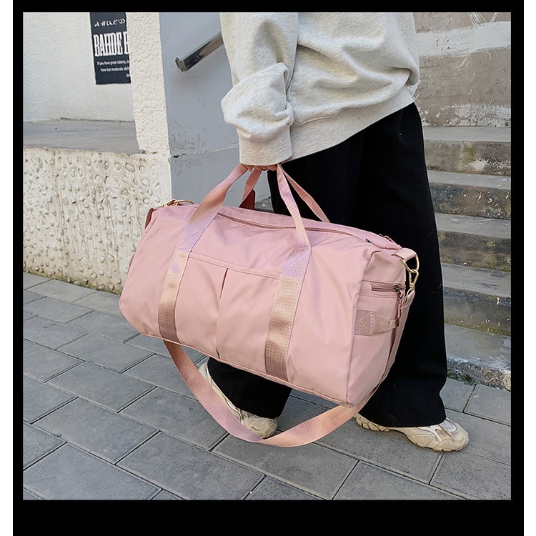Tas Travel/Tas Gym/Sport Bag Unisex/Gym Bag Nylon Import/Duffle Bag Import