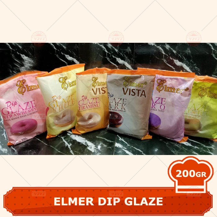 

Ht6362D Elmer Dip Glaze 200Gr - Dark/Coklat Ht5