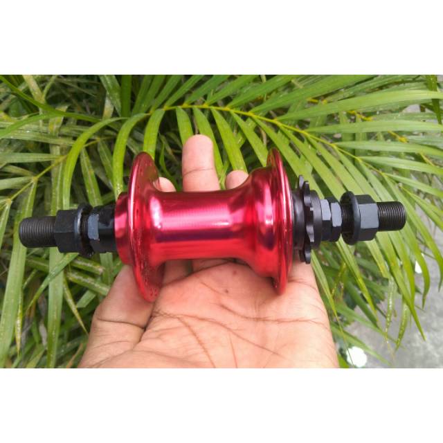 BMX hub caset Gir kecil ful Bering as besar 14 mm kunci 19 belakang saja