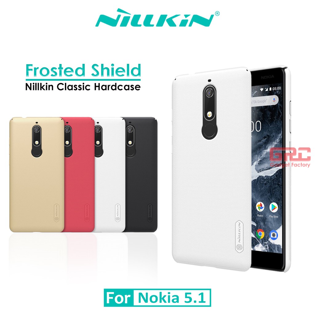 Hard Case NOKIA 5.1 Nillkin Frosted Shield Casing Original