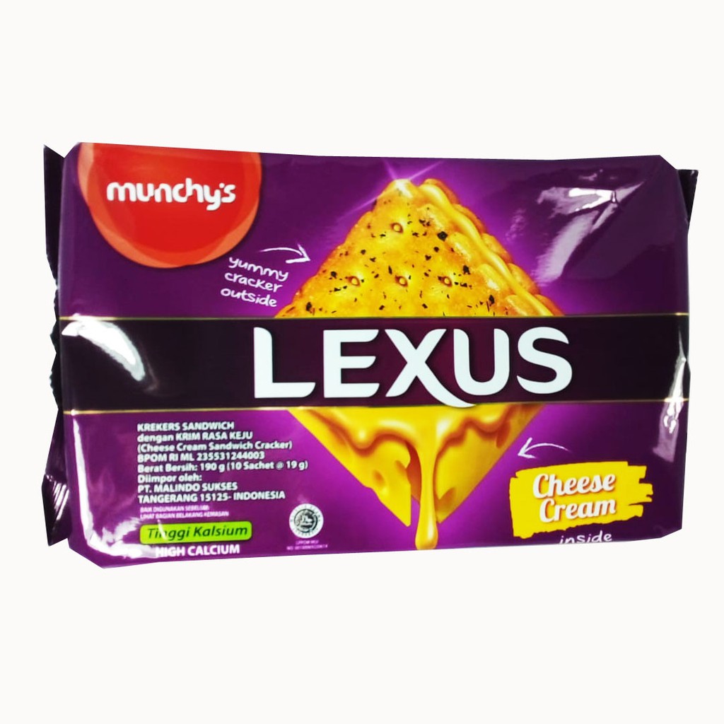 

MUNCHY'S LEXUS CHEESE CREAM 190GR