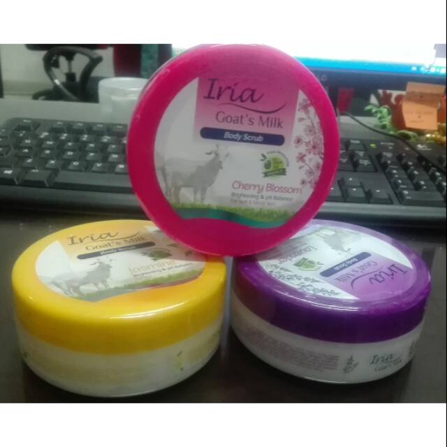 Iria Goat's Milk Body Scrub 250gr