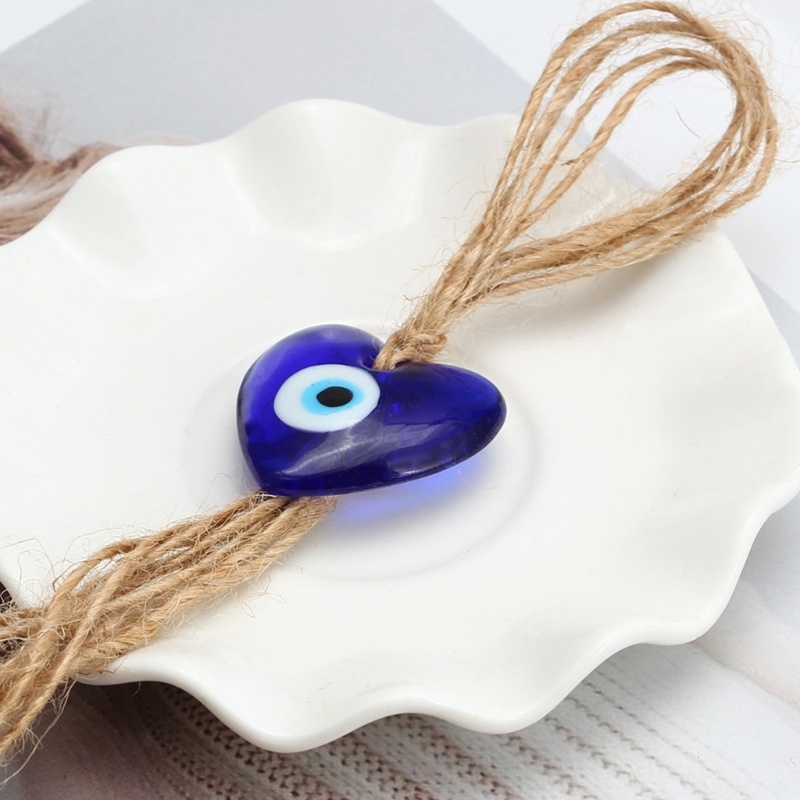 Zzz Liontin Manik-Manik Evil Eye Gaya Turki Untuk Aksesoris Perhiasan