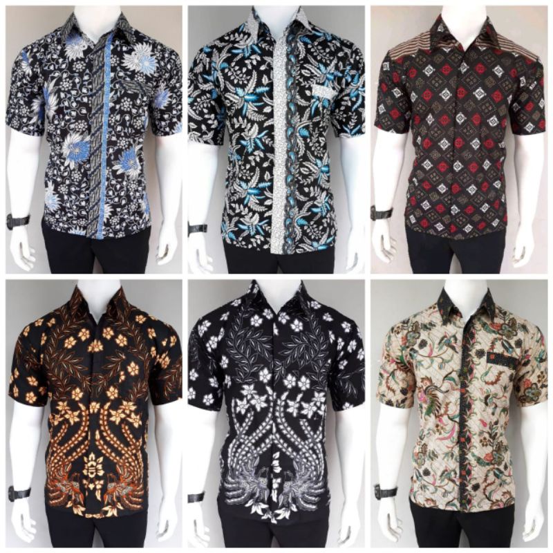 KEMEJA BATIK MOTIF TERBARU PILIH VARIASI MOTIF