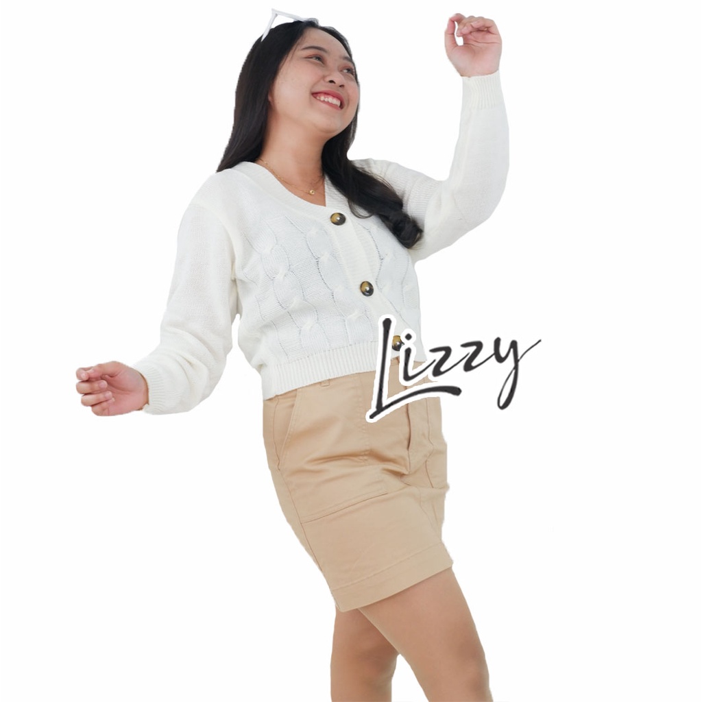 Lizzy - HAZEL CABLE CARDIGAN