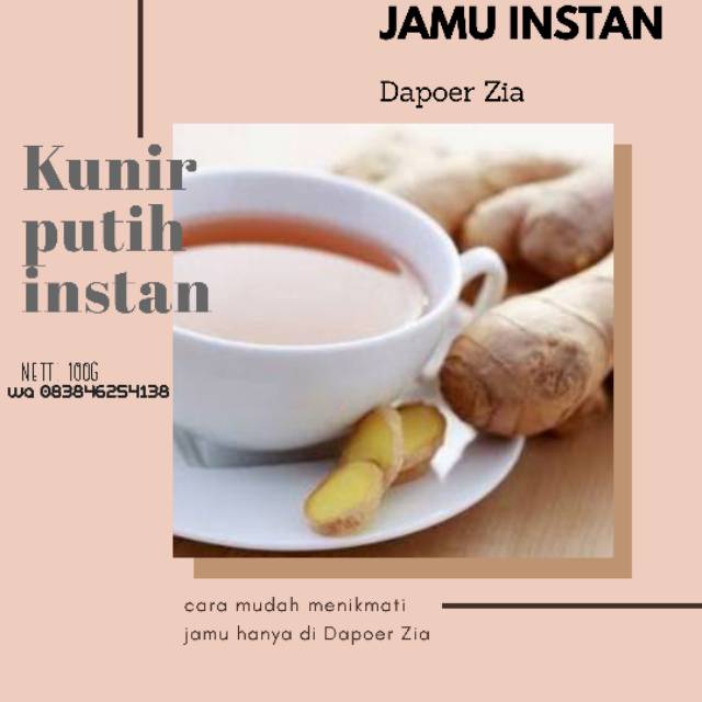 

Kunir putih instan