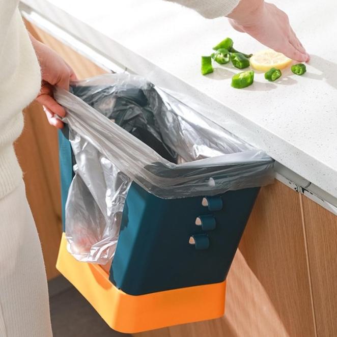Tempat Sampah Gantung Exble Untuk Dapur / Kamar Mandi