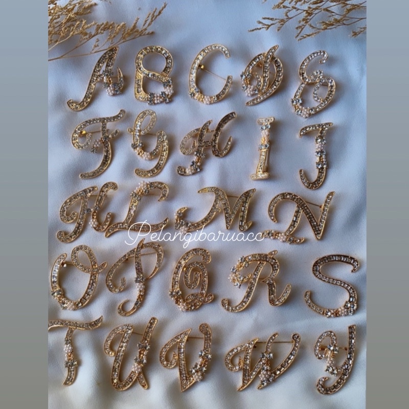 BROS HURUF GOLD MATA