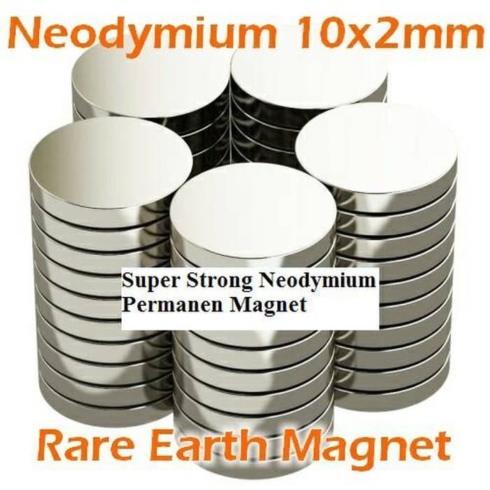 MAGNET NEODYMIUM 10x2 mm