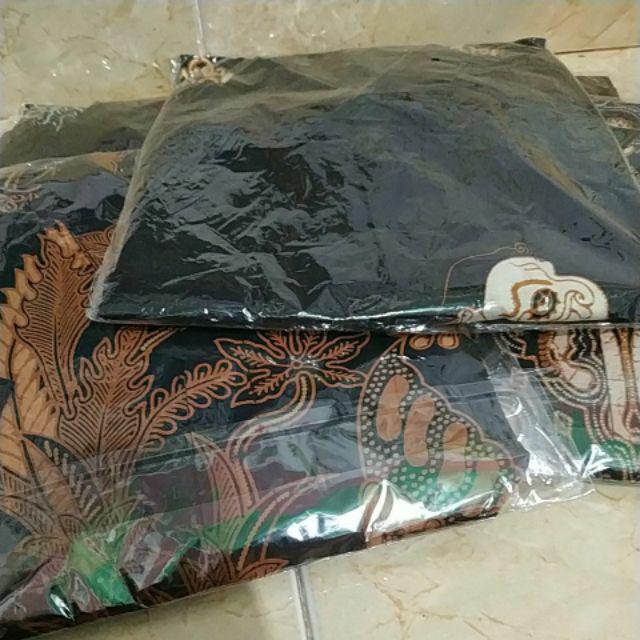 (1kg=5pcs) Kemeja Batik Lengan Pendek Batik  Batik Solo Seragam Batik Kerja