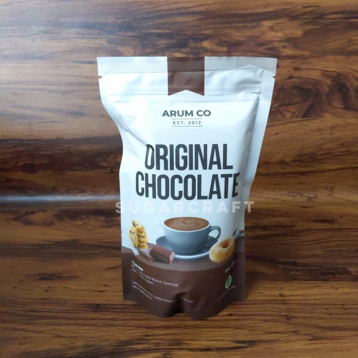 

BUBUK MINUMAN ORIGINAL CHOCOLATE ARUM CO 500GR ORIGINAL COKLAT