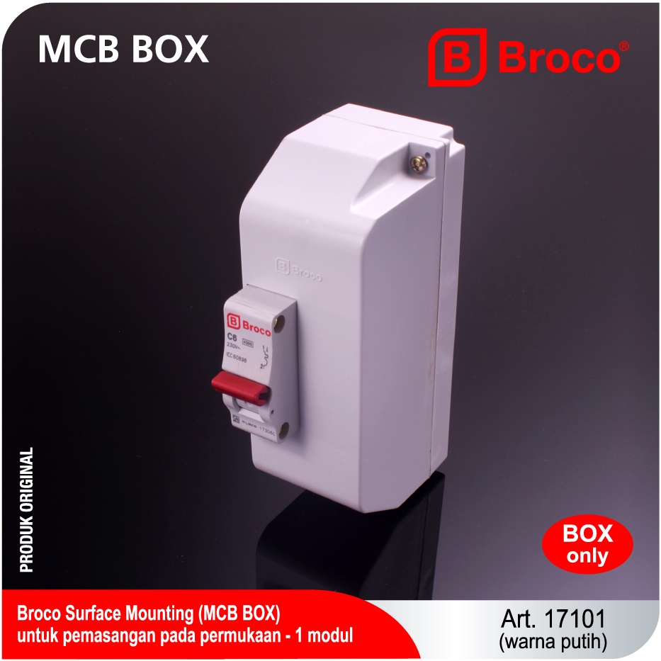 Broco 17101 Box MCB 1 Group OB