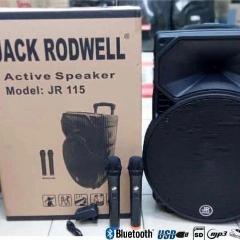 speaker portable JACK RODWELL JR 115 - active speaker 15 inch