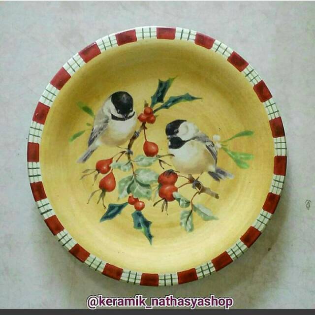 Piring Keramik/Piring Hias