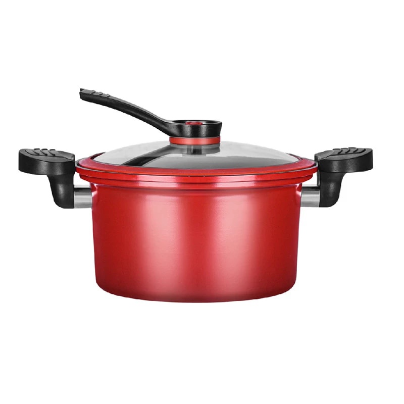 FM - Panci Presto Teflon 22 cm AM Micro Pressure Cooker Pot 3.5L Anti Lengket / panci / anti lengket