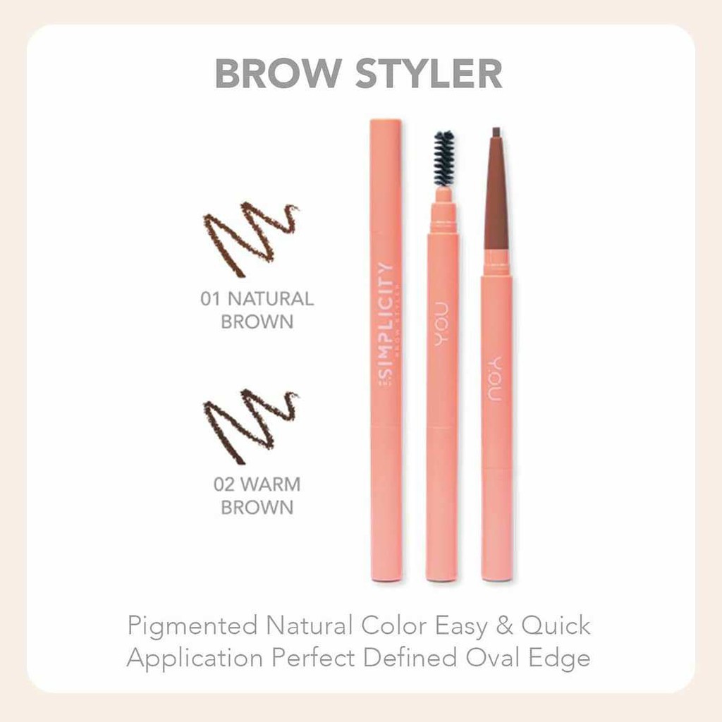 YOU THE SIMPLICITY BROW STYLER 0.18GR