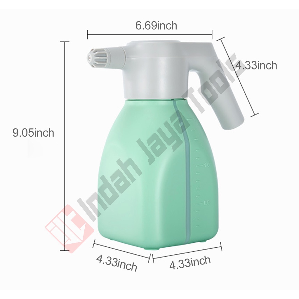 SALTBOX AES901 Cordless Semprotan Air Taman Bunga Siram Sprayer Batere