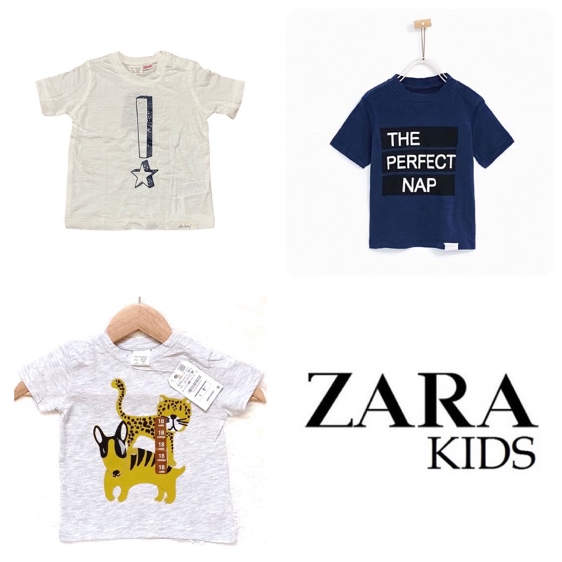 Kaos Anak Laki Laki Zara | Baju Anak Laki Laki Zara | Atasan Anak Laki Laki Zara