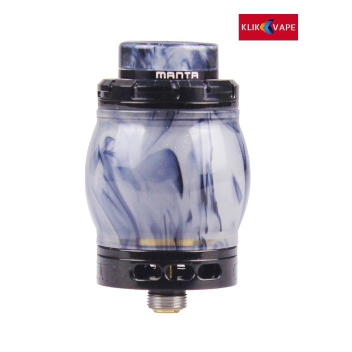 Advken Manta 24 RTA Atomizer - RESIN BLACK [Authentic] klikVapebandung