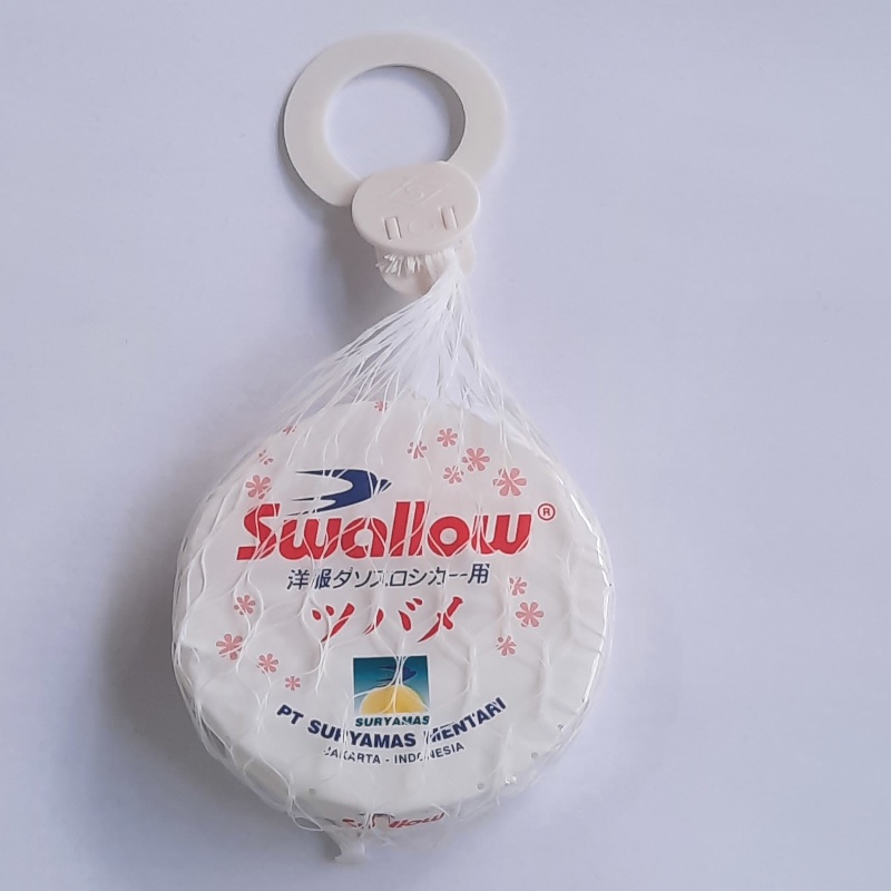 Kamper kapur barus Toilet Swallow Refill with net 80 gr dengan jaring